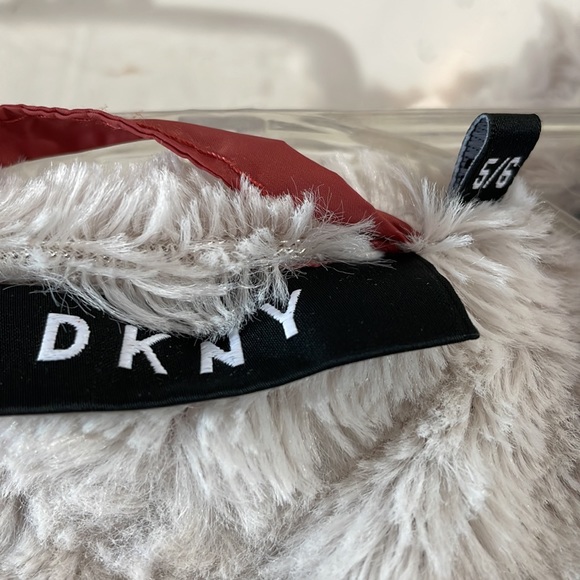 DKNY Faux Fur Lined Hooded Puffer Coat - Picture 8 of 10